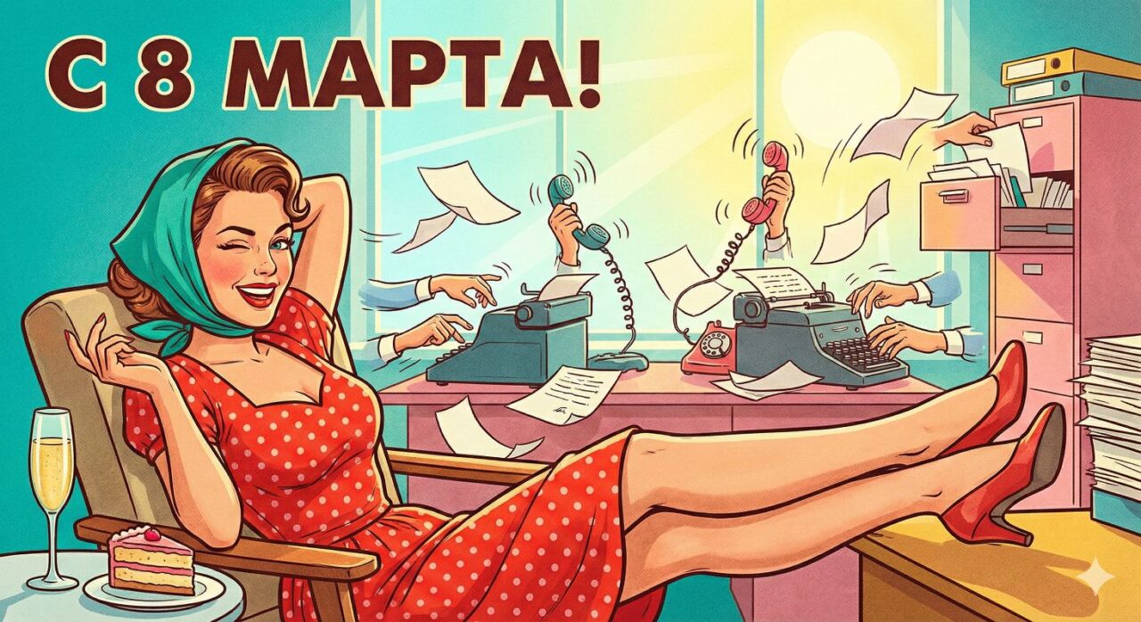 Промпт на 8 Марта: создание открыток в ИИ 2 Промпт на 8 Марта: создание открыток в ИИ